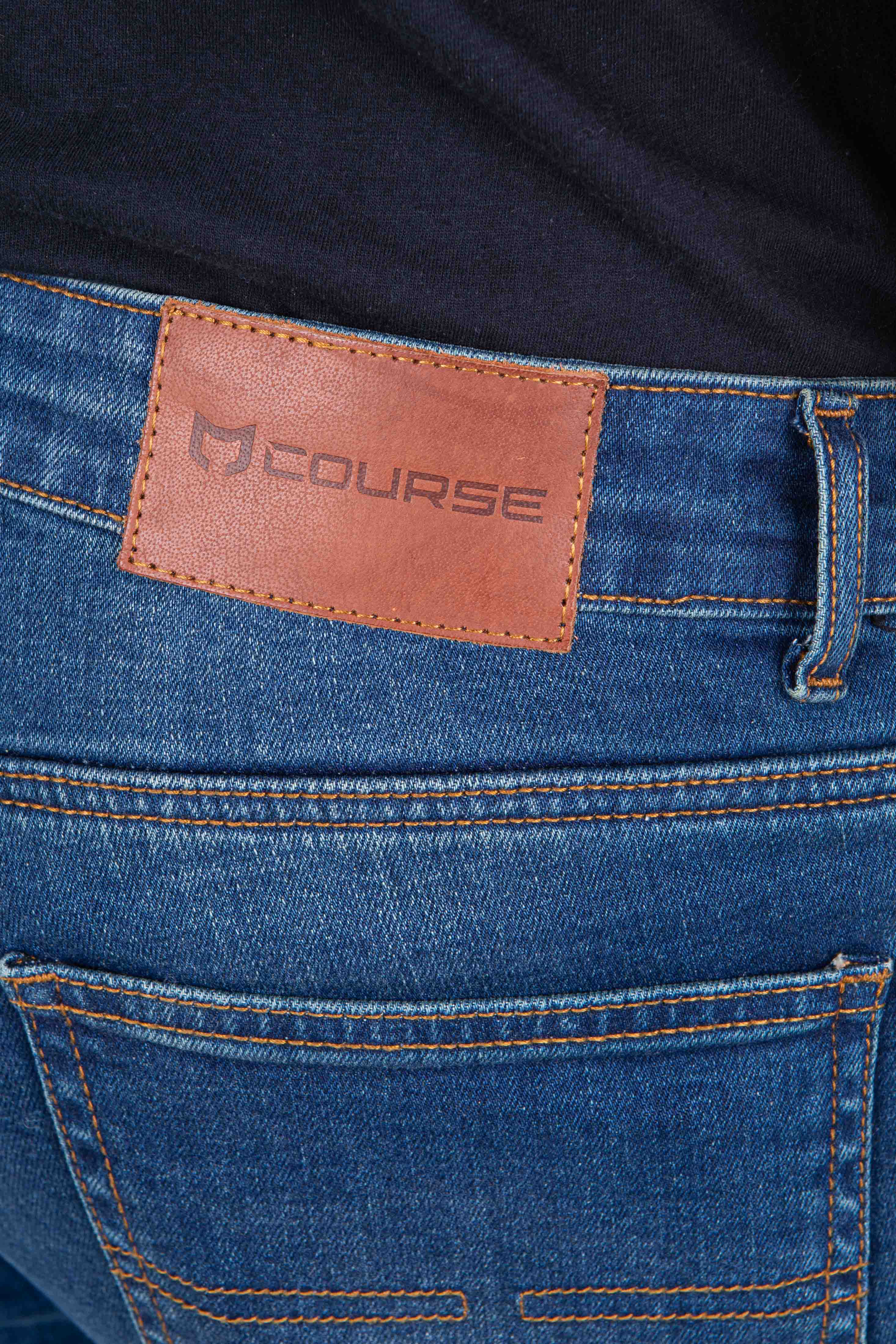 Vaqueros de Moto Course Ethan Slim Fit