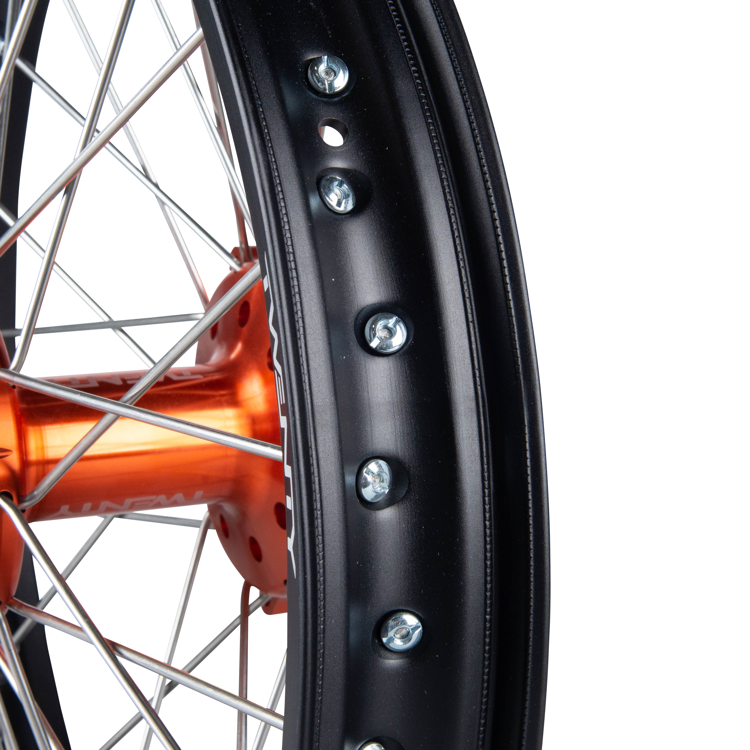 Twenty MX Rear Wheel Black-Orange 19"