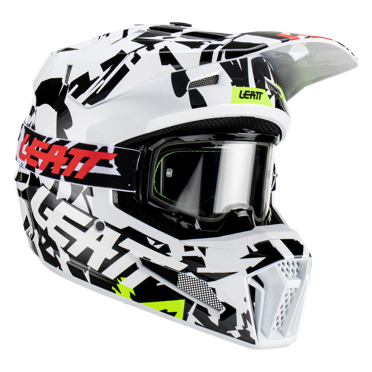 Casco MX Leatt Moto 3.5 V23 Kit con Gafas
