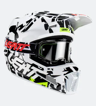 Motokrosová Helma Leatt Moto 3.5 V23 Sada s Brýlemi
