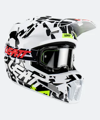 Casco MX Leatt Moto 3.5 V23 Kit con Gafas