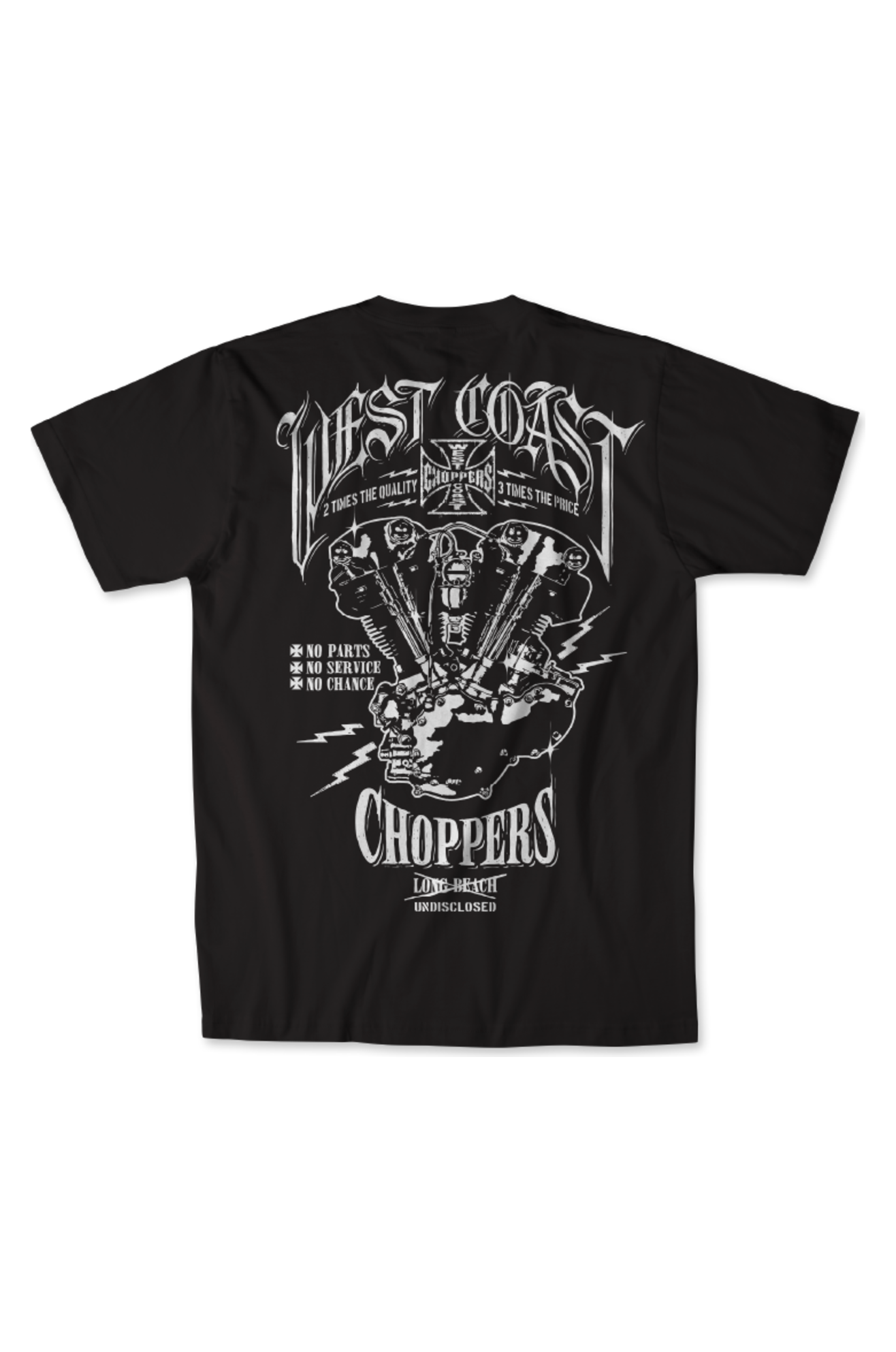 West Coast Choppers 2 Times The Quality T-Shirt