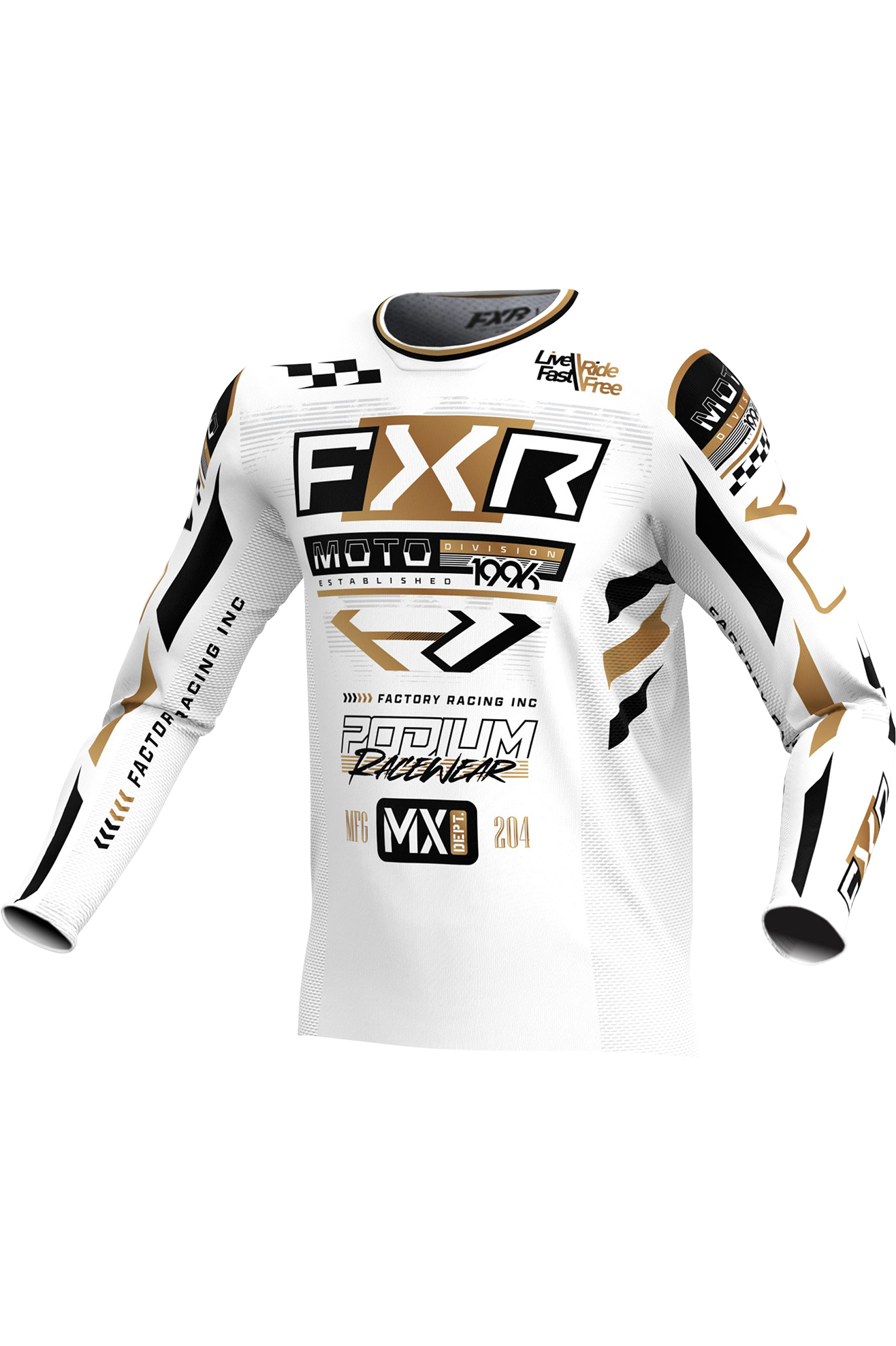 Camiseta de Cross FXR Podium Gladiator