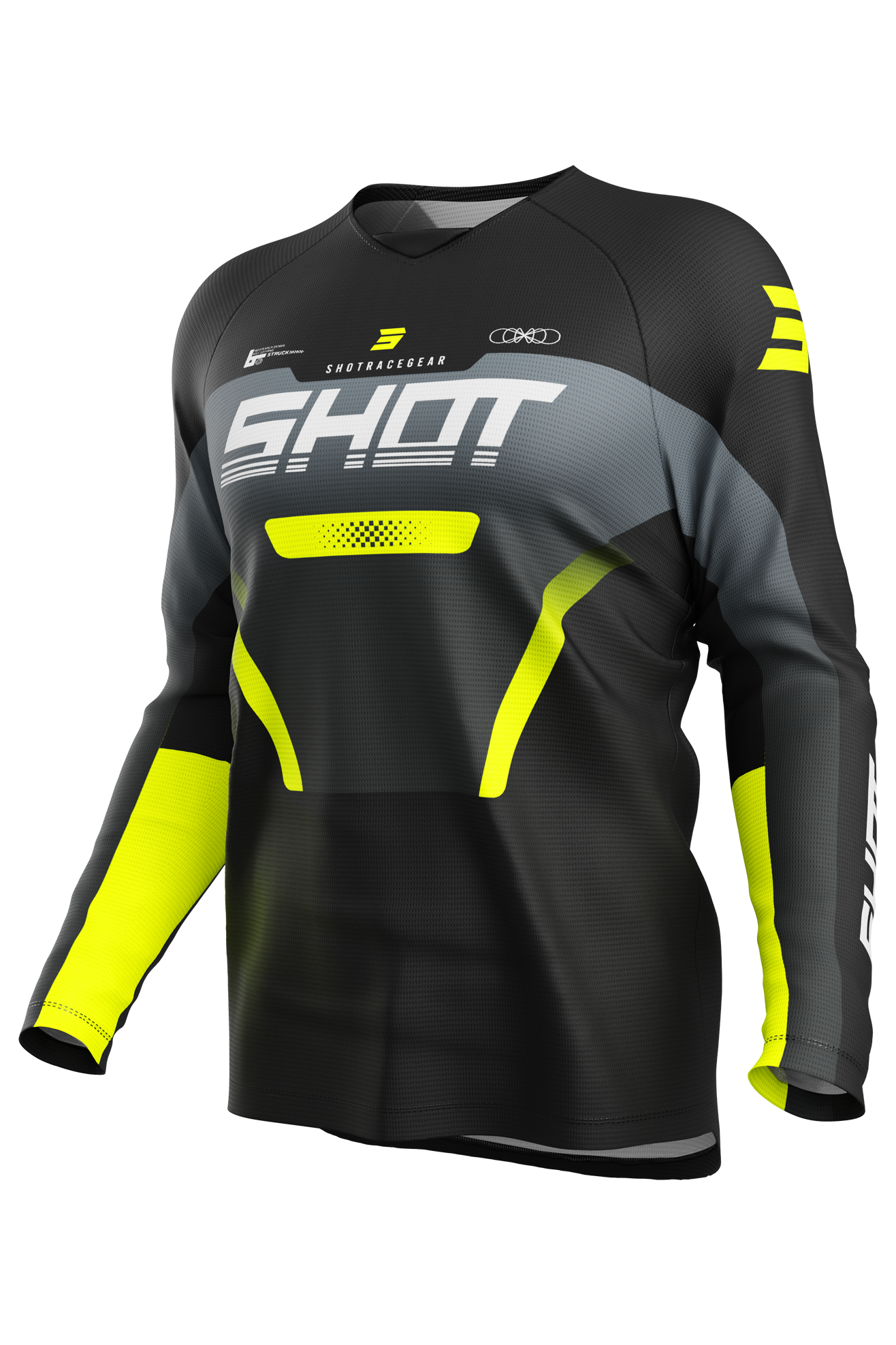 Camiseta Cross Shot Race Gear Draw Struck 27 Infantil