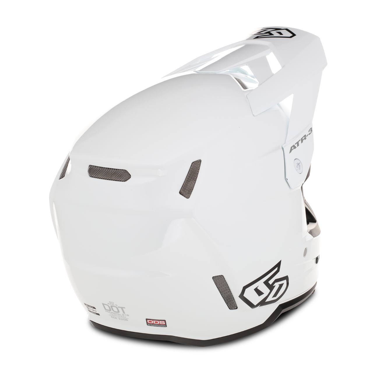 Casco de Cross Niño 6D ATR-3Y Solid