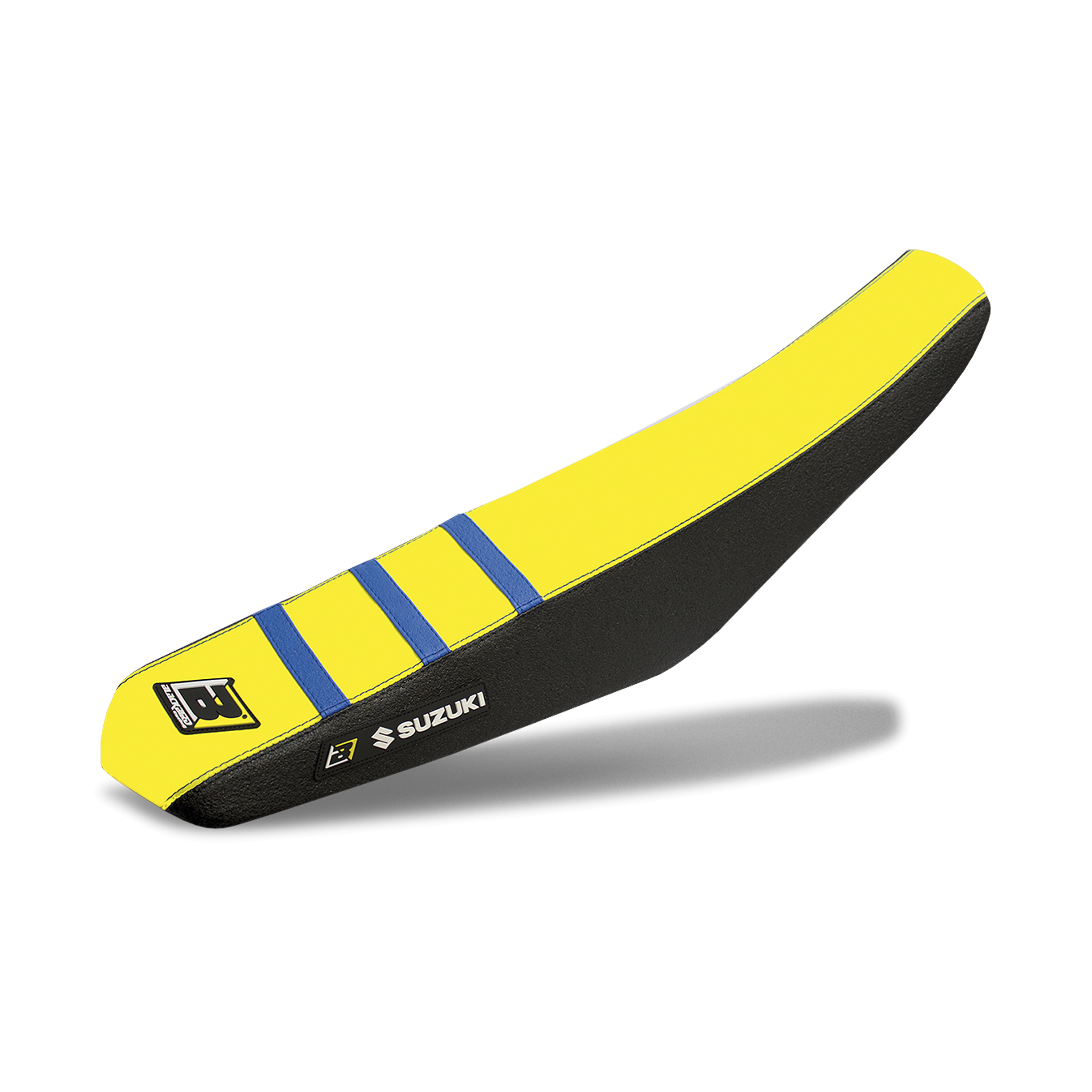 Zadelovertrek Blackbird Replica World Restyle Zwart-Blauw-Geel