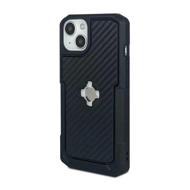 Telefoonhoes X-Guard iPhone 13 Koolstofvezel