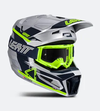 Leatt Moto 3.5 V25 MX Helmet Kit with Goggles