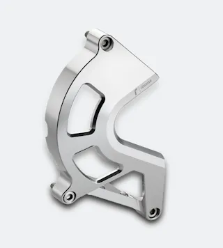 Kettenradabdeckung Rizoma Silber-Grau