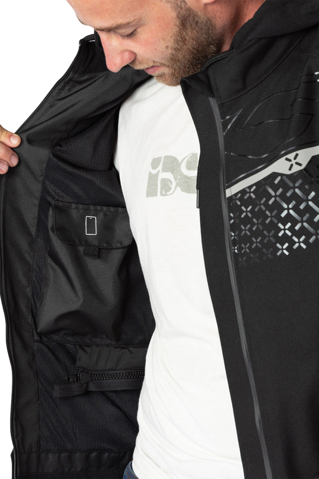 iXS Rapid STX 1.0 Laminated MC Jacket