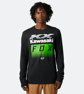 T-shirt FOX X Kawi LS Prem