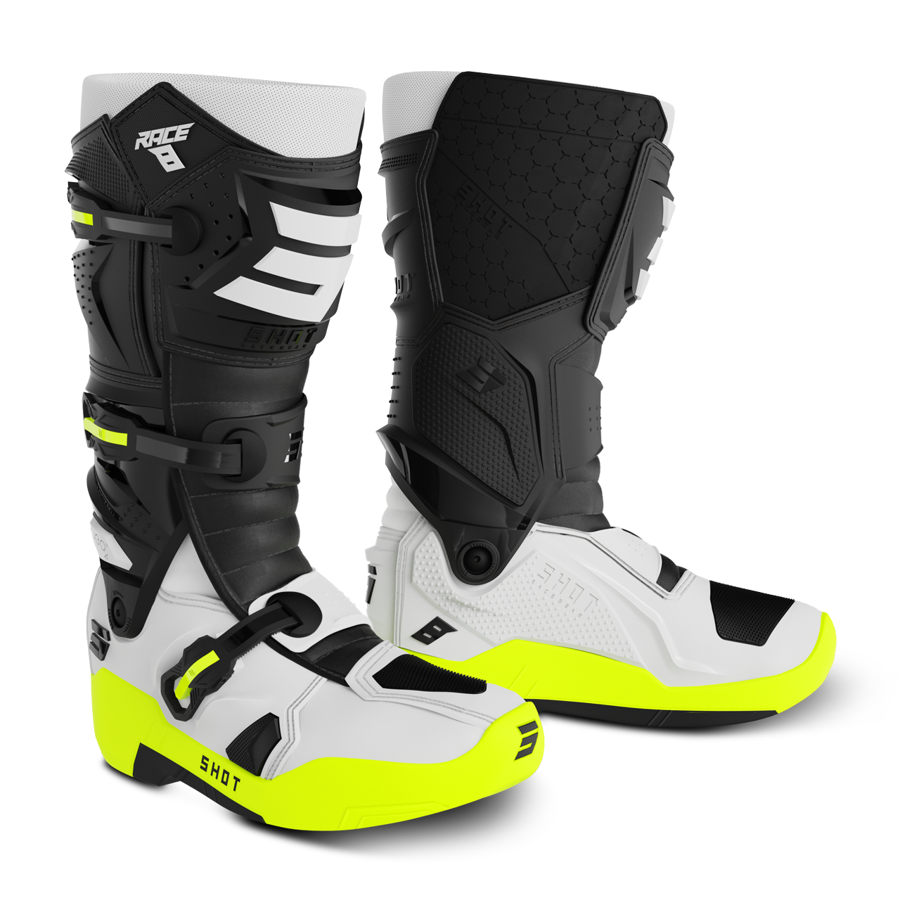 Crosslaarzen Shot Race Gear Race 8 27