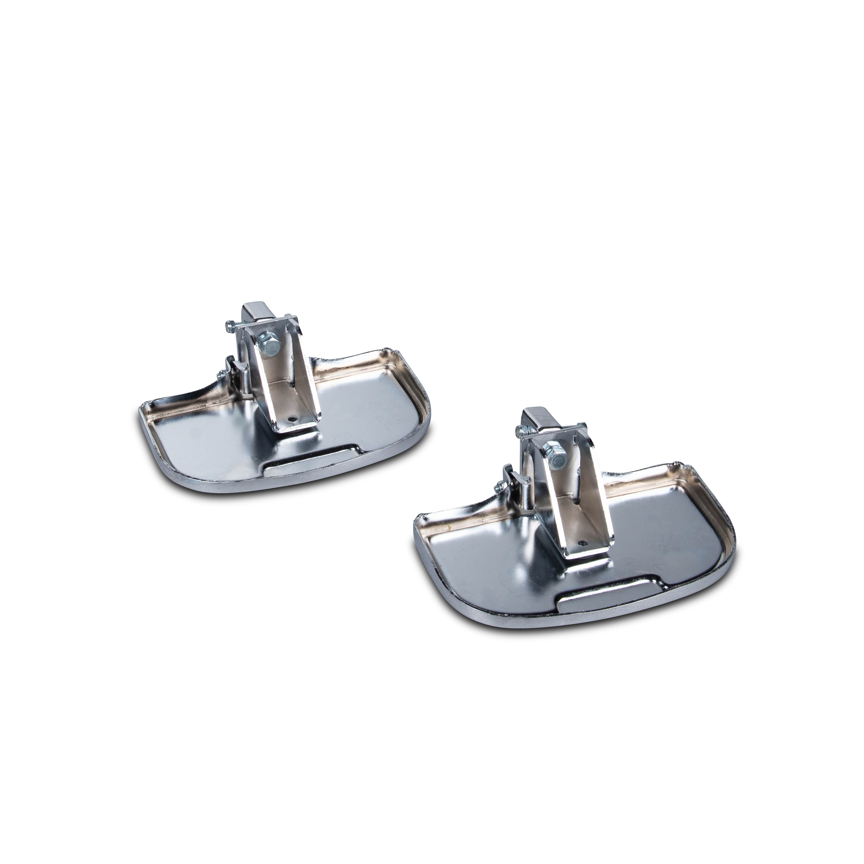 CustomAcces Universal Passenger Foot Pegs Chrome