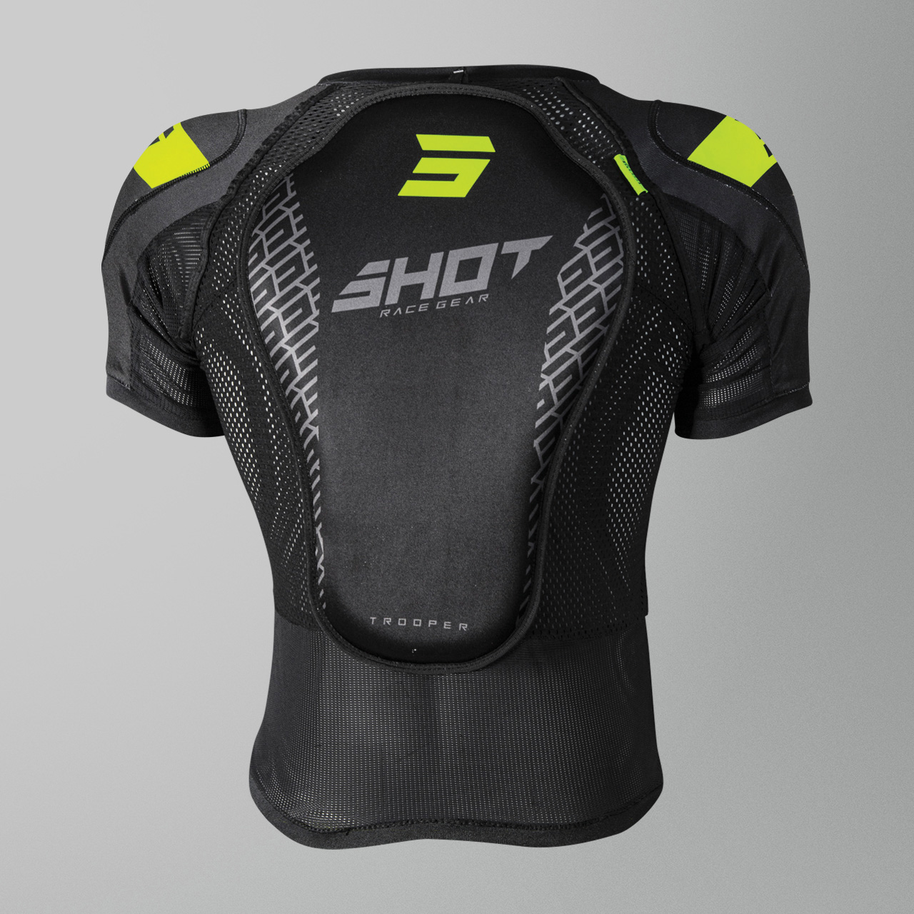 Chaleco de Protección Shot Trooper Negro-Amarillo