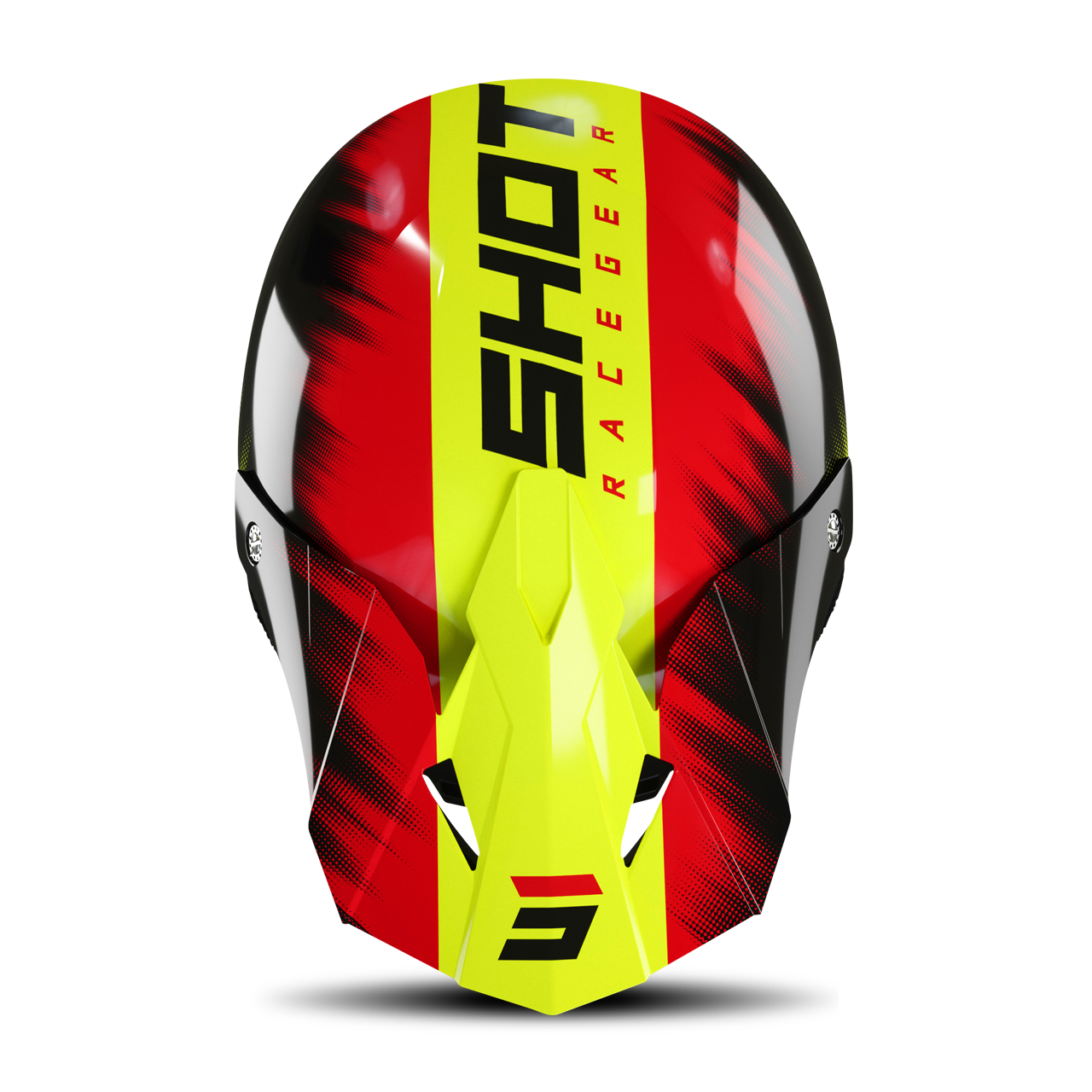 Casco de Cross Shot Furious Versus Niño