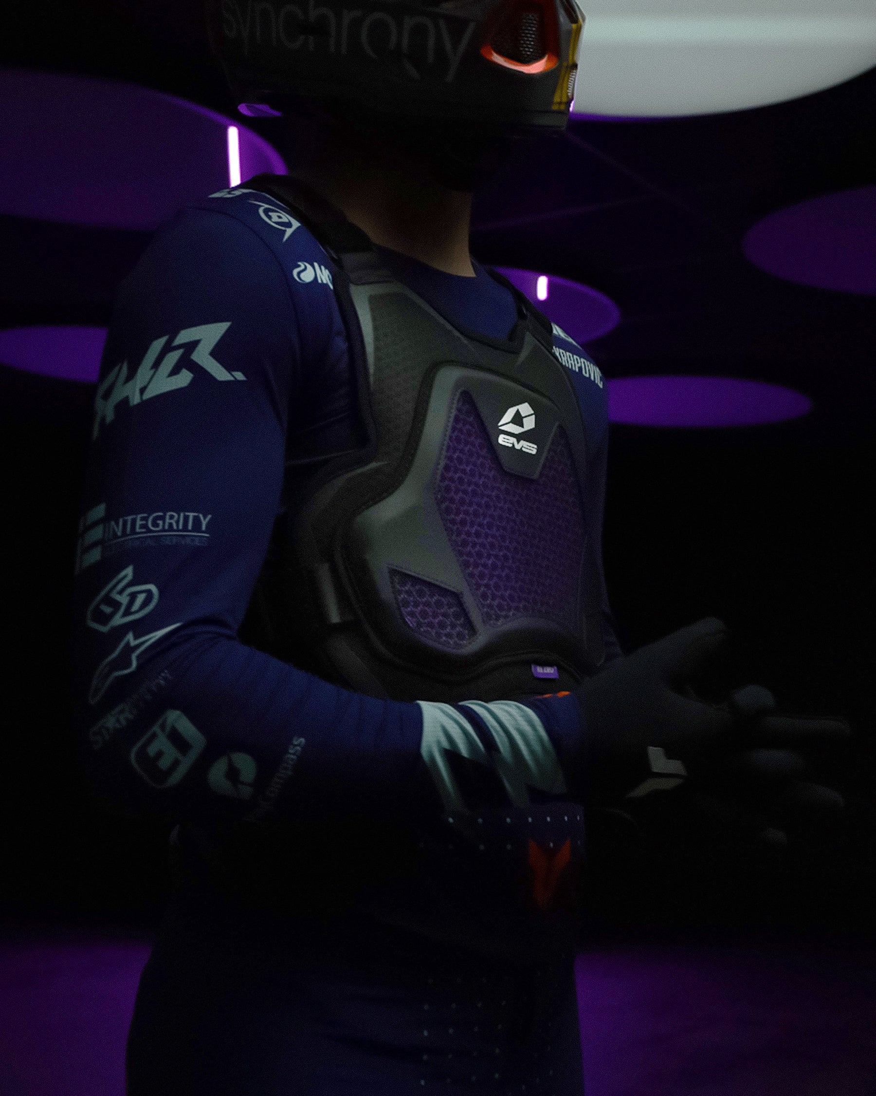 EVS Evolution w/ RE ZRO Chest Protector
