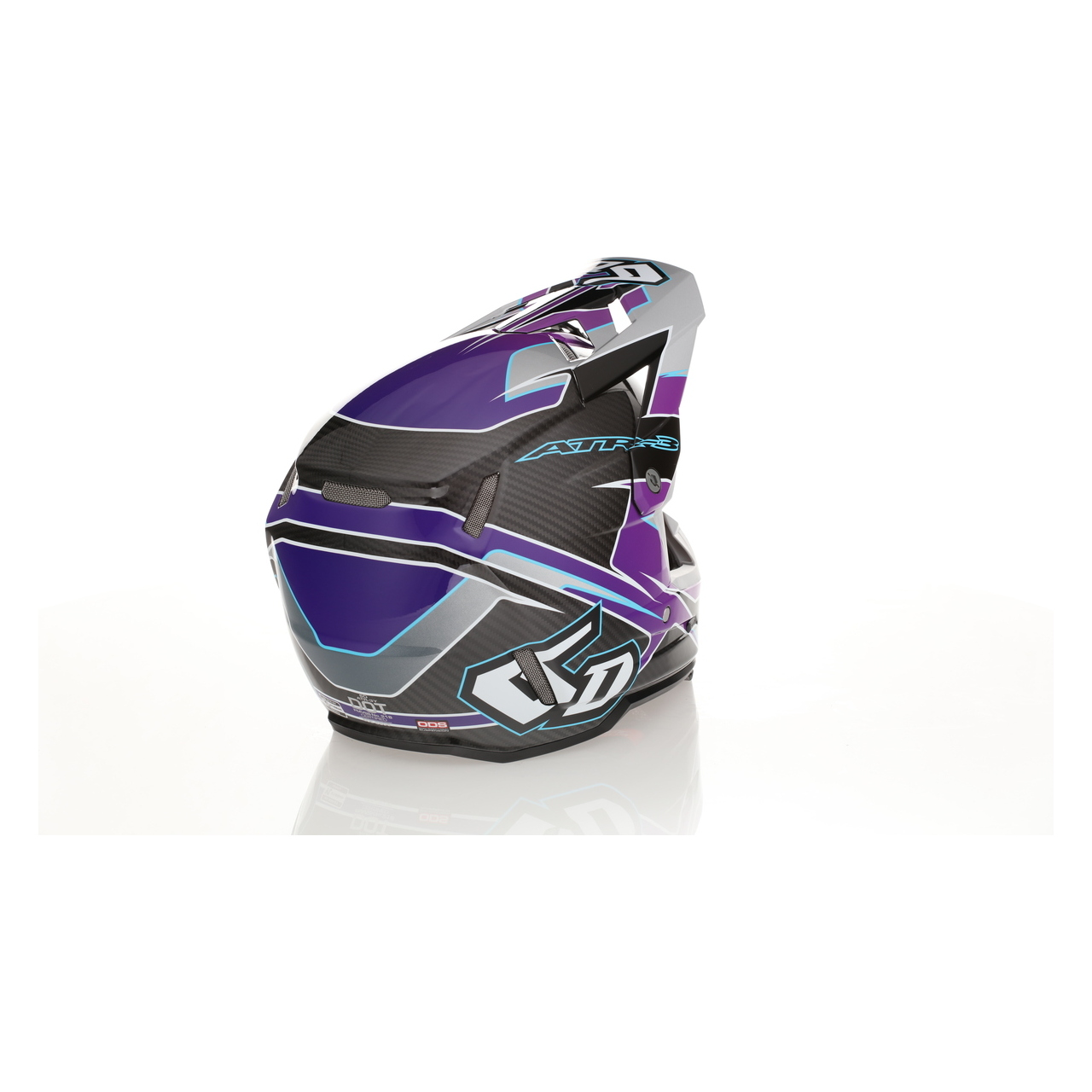 Casco MX 6D ATR-3Y Joven Reflex