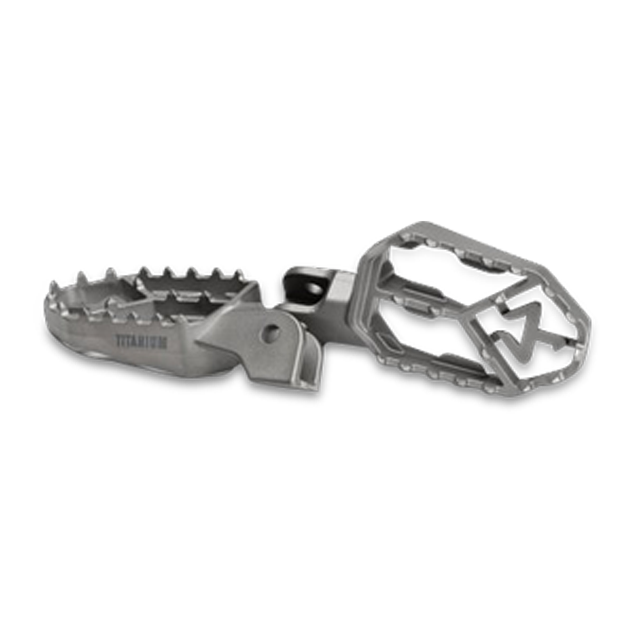 Akrapovic Titanium Adventure Footpeg Set