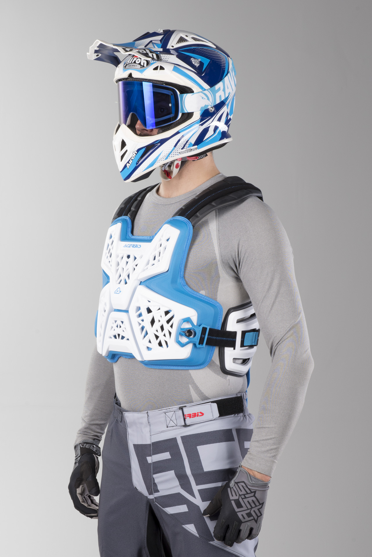 Acerbis Jump Mx Vit Blå Acerbis Jump Mx Vit Blå
