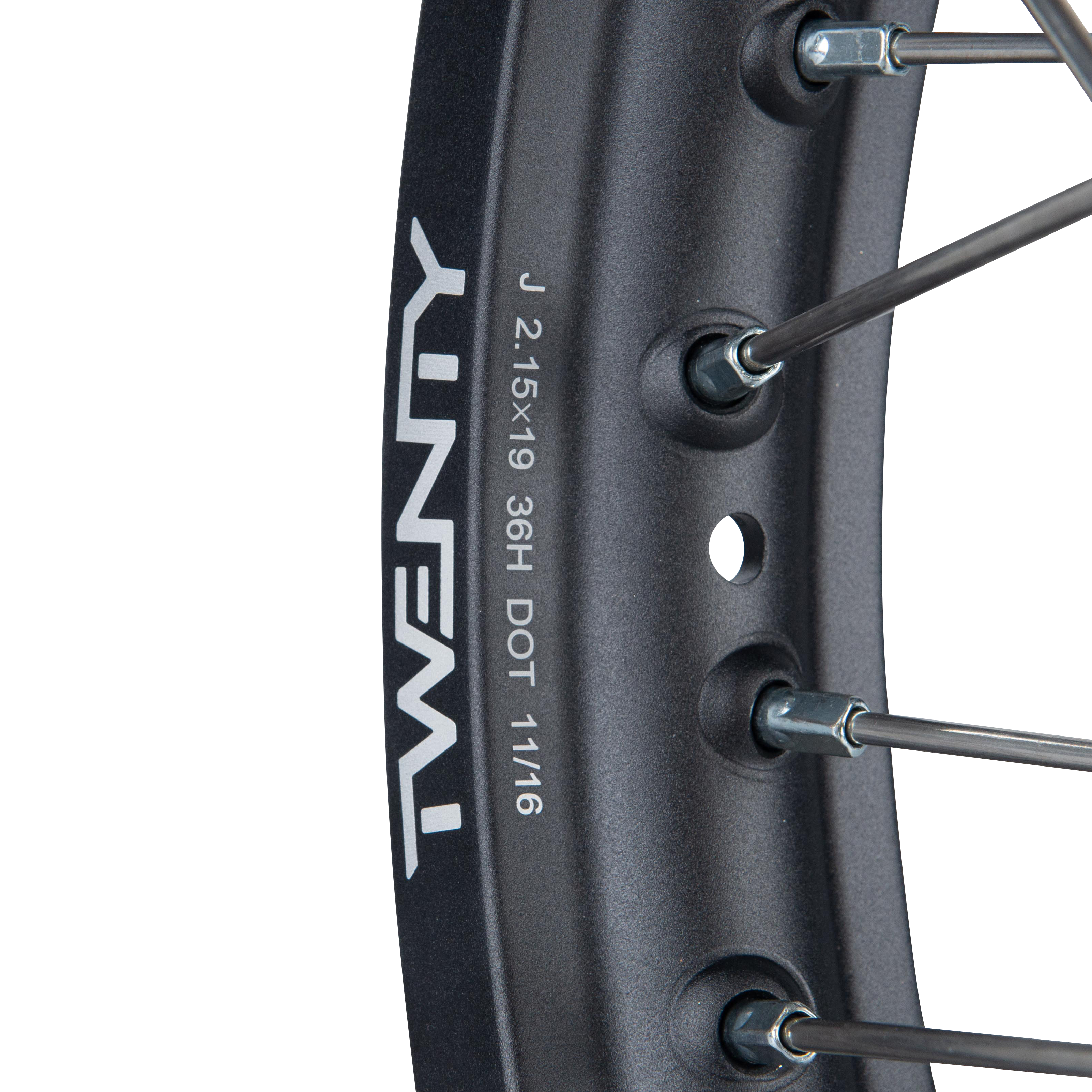 Twenty MX Rear Wheel Black-Gold 19"