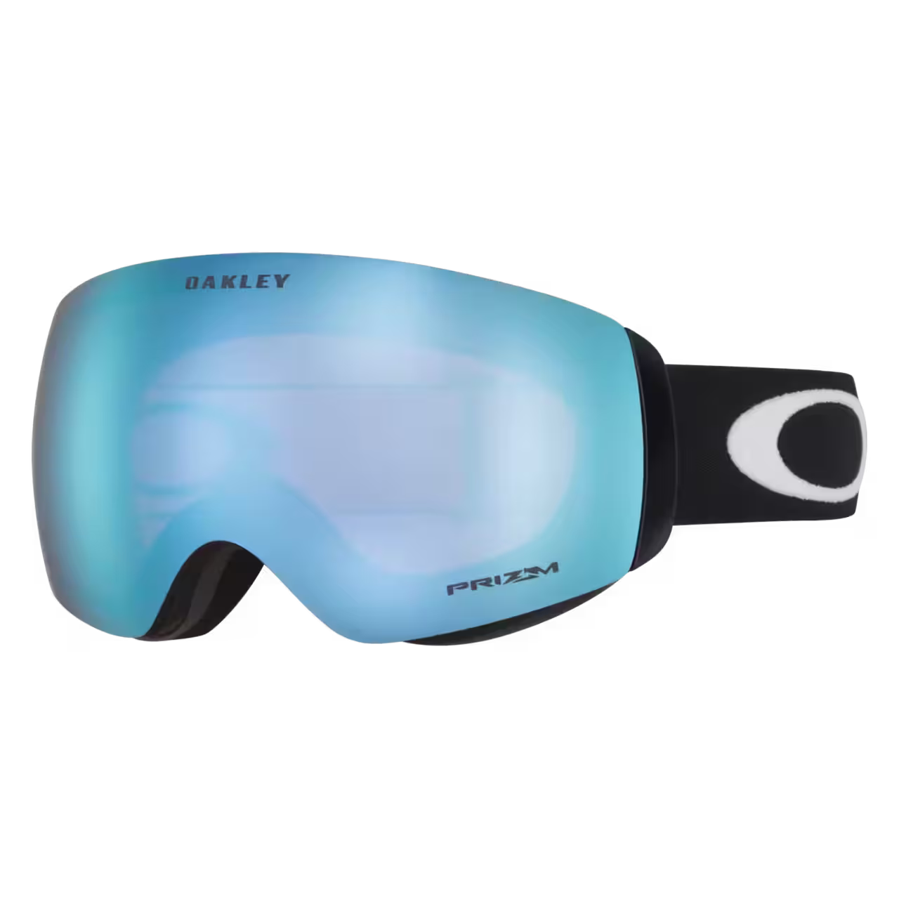 Sneeuwscooterbrillen Oakley Flight Deck M Matte Zwart Riem