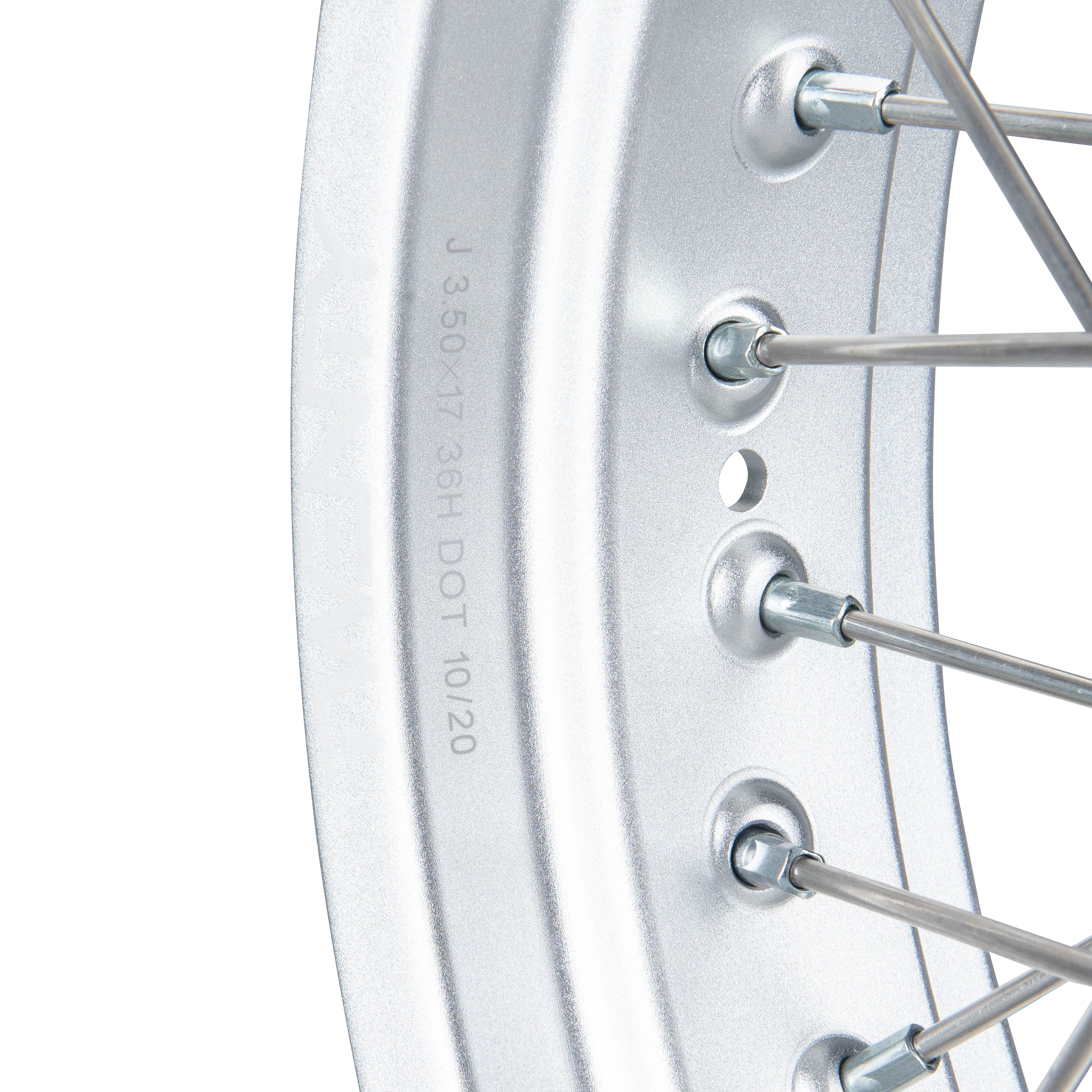 Rueda Delantera Twenty Supermotard Plateado-Plateado 17"
