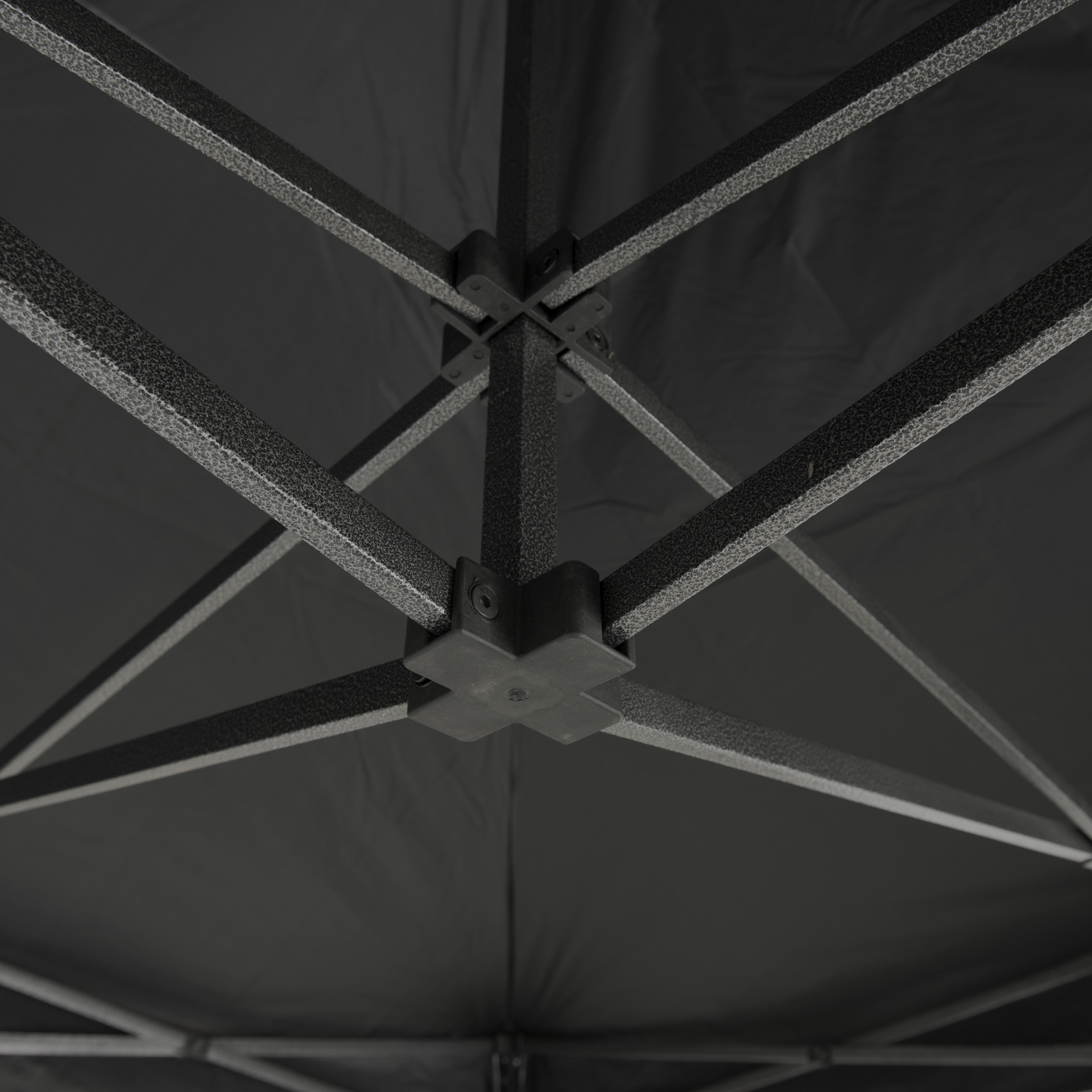Toile de Toit XLMOTO pour Tente Paddock Easy-Up Noir (Toit Seulement)