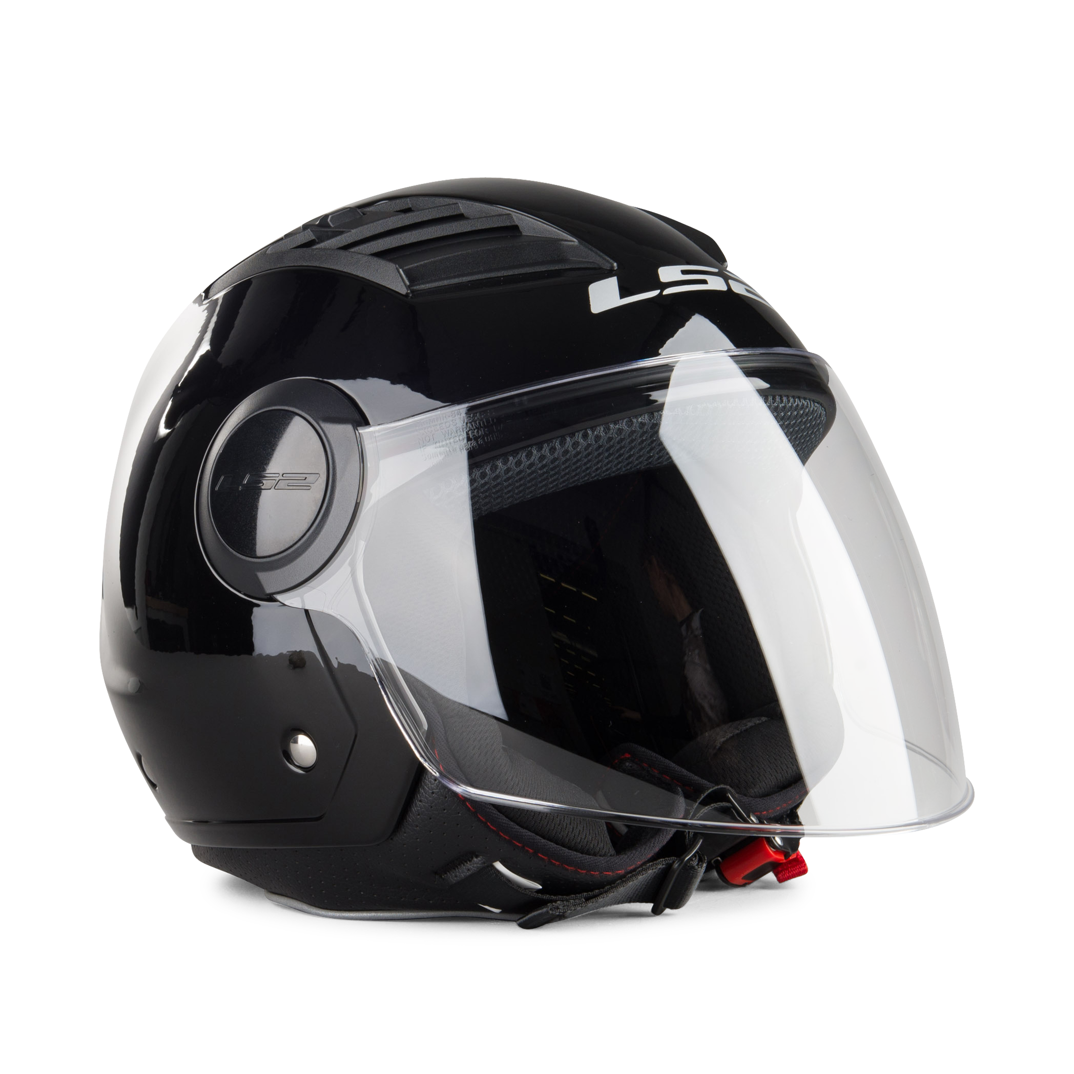 Casco Jet LS2 OF562 Airflow Nero Lucido Visiera Lunga - Adesso 48% di  risparmio - xlmoto.it