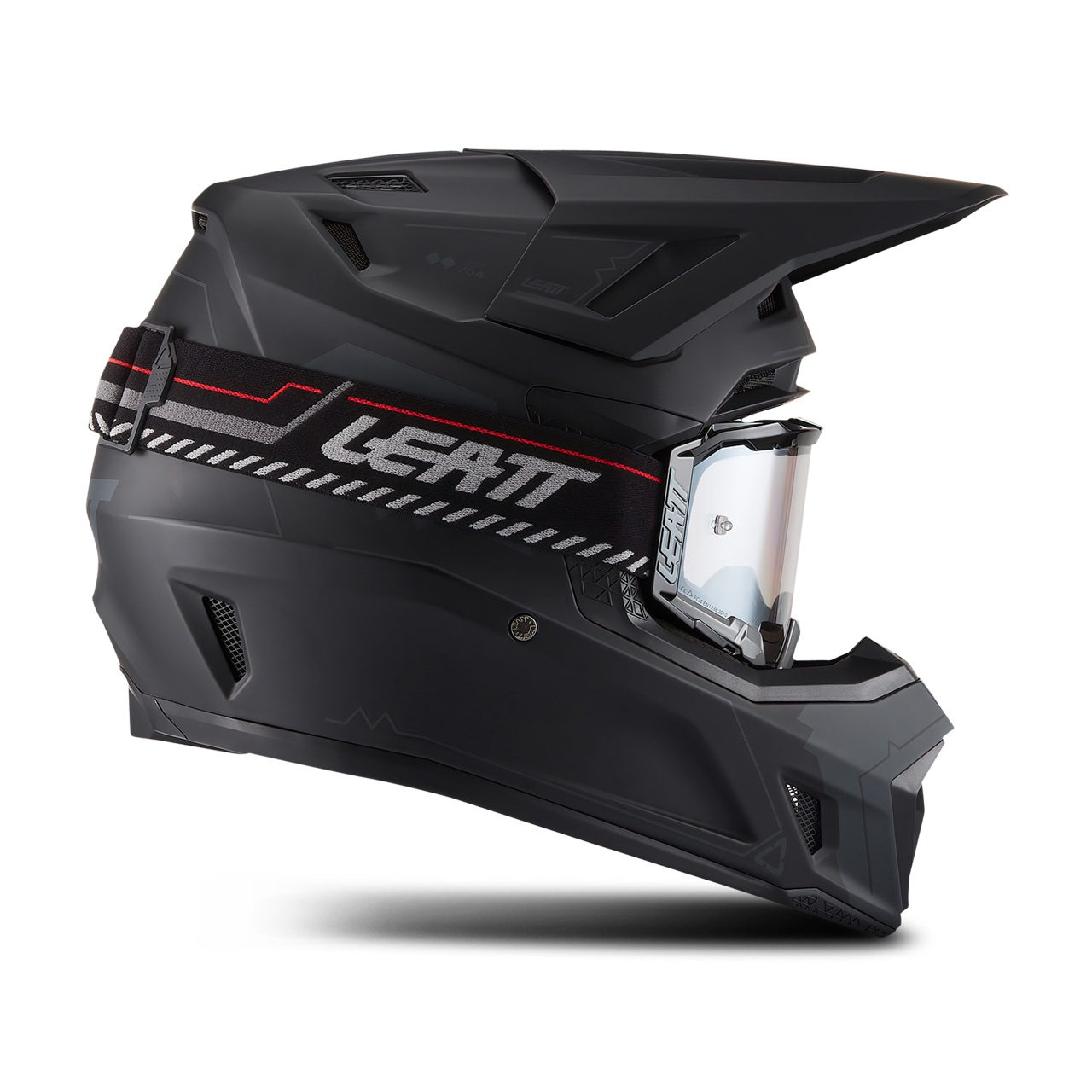 Kit Casco Cross Leatt 7.5 Cardo V.27 con Maschere Velocity 4.5