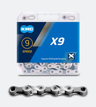 Ketting KMC 9-s X9 Zilver/Grijs