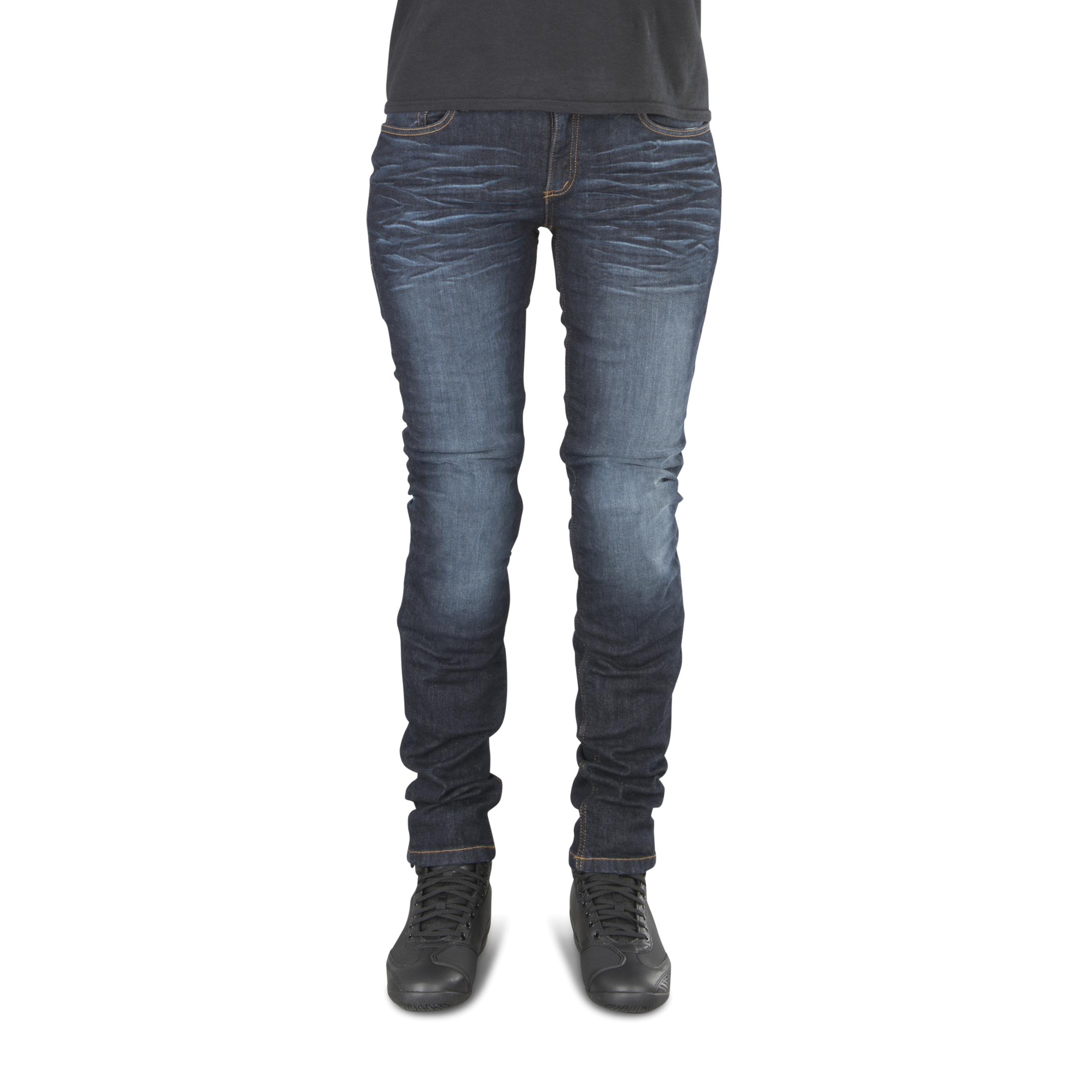 MC Bukse Richa Skinny Marine Blå Dame Laveste prisgaranti MC Bukse Richa Skinny Marine Blå Dame Laveste prisgaranti