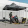 Gazebo XLMOTO Easy-Up con Pareti Nero