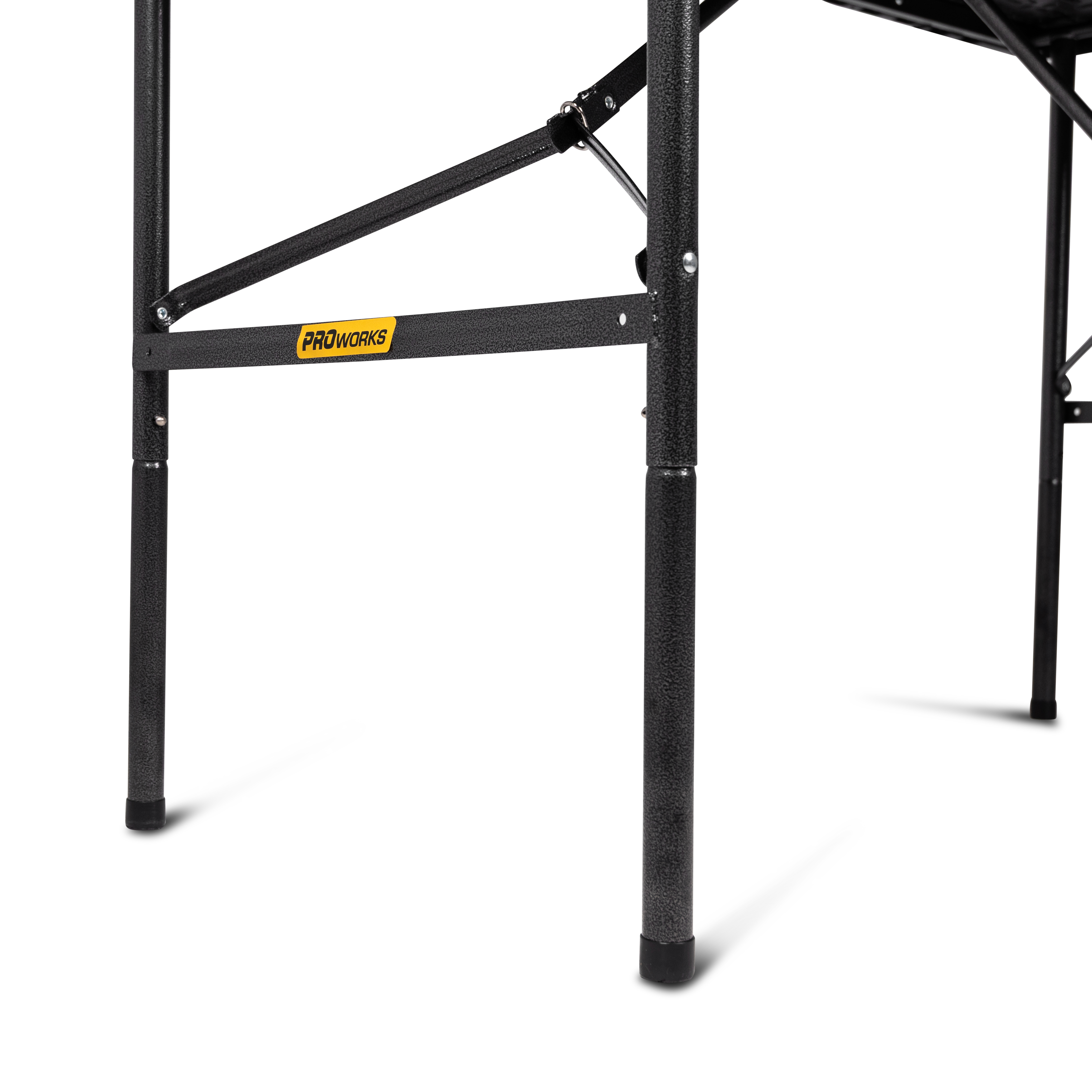 Opvouwtafel Proworks 122x60x74cm Zwart