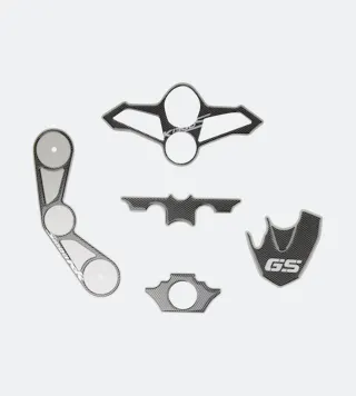 Autocolant OneDesign Clește Triple Clamp BMW Carbon