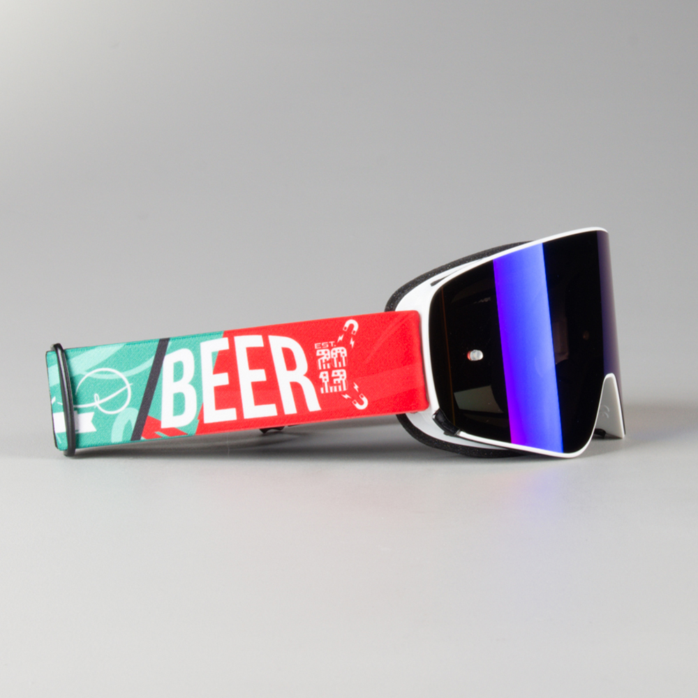 Raven Edge Magnetic Blackout MX Goggles