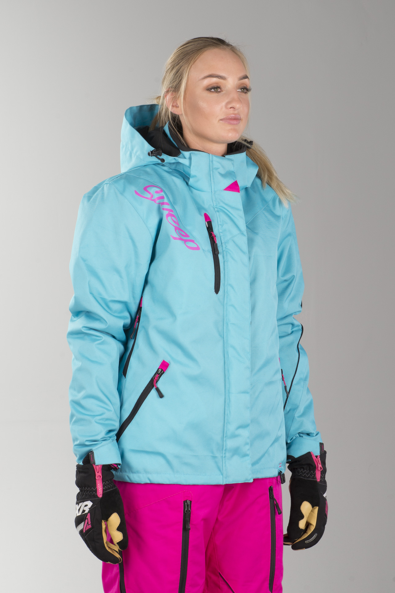 Jakke Sweep Blizzard Dame Blå Rosa Nå 20% Du sparer Jakke Sweep Blizzard Dame Blå Rosa Nå 20% Du sparer