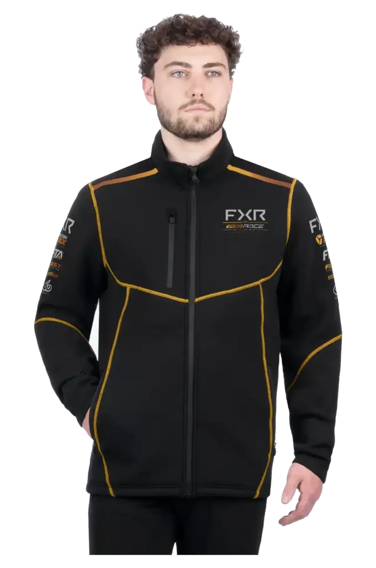 Hoodie met Rits FXR Race Division Tech Zip Up 26