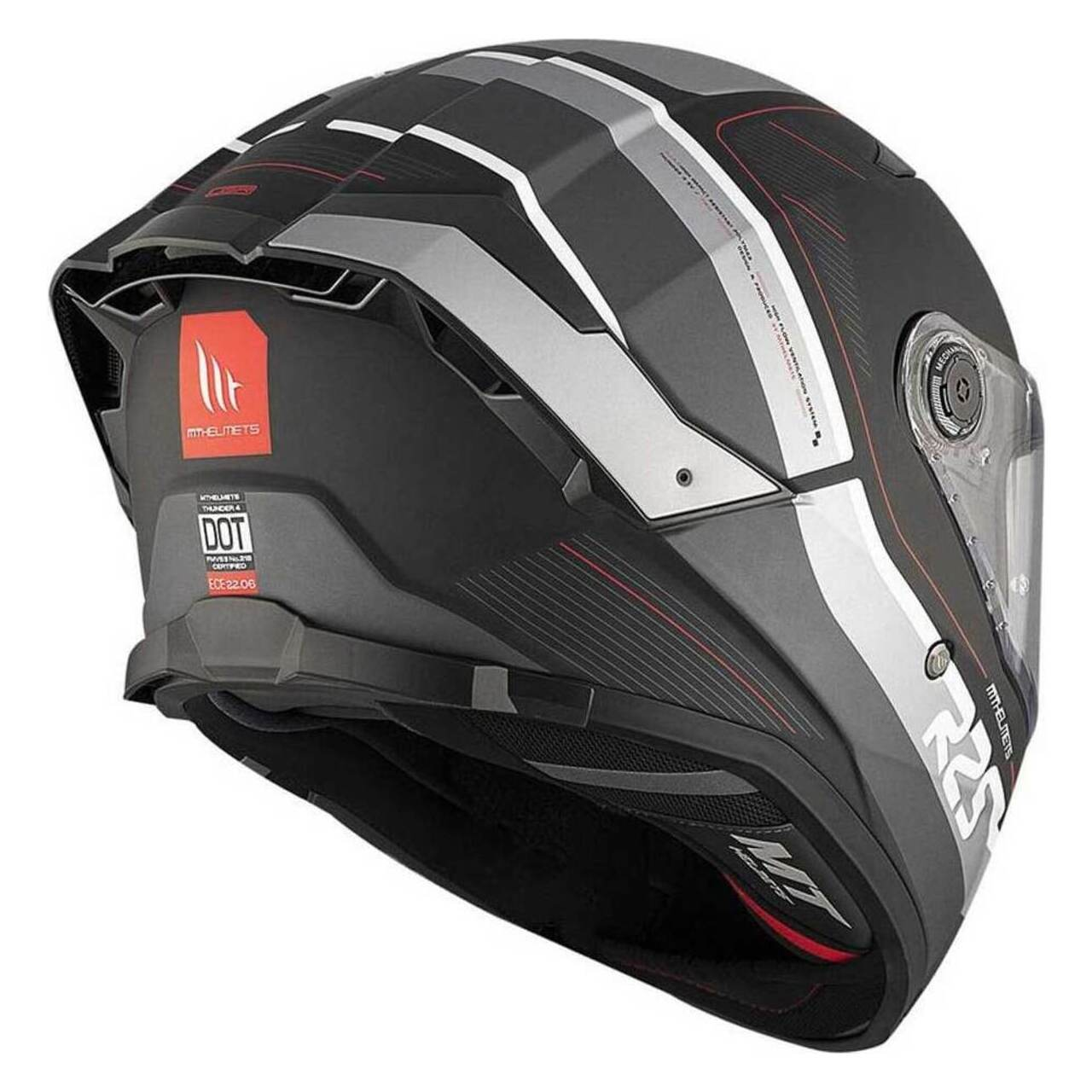 Casco Integral MT Thunder 4 SV Mate-Gris
