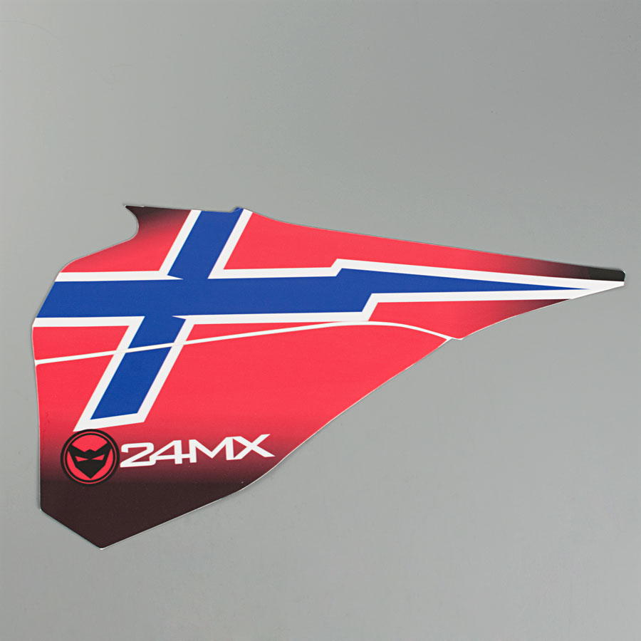 24MX Air Box Flag Decal