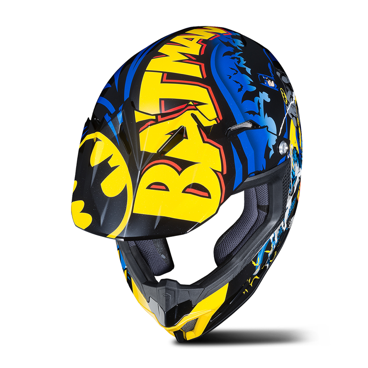 Casco de Cross HJC CL-XY II Batman