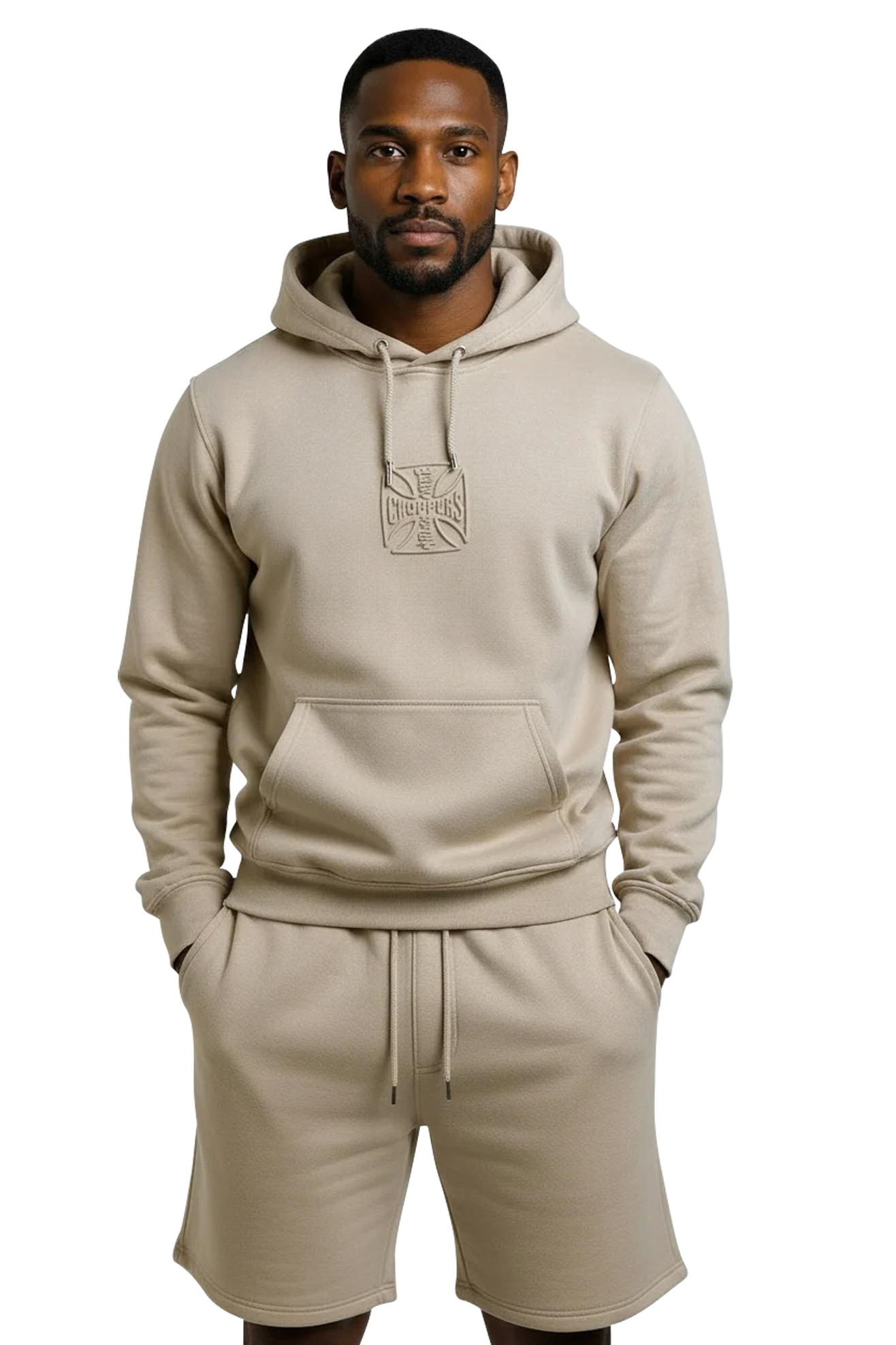 Sweat à Capuche Embossed West Coast Choppers
