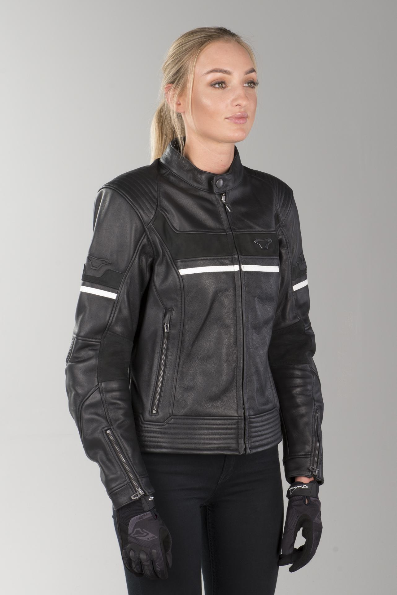 Chaqueta de cuero Macna Daisy Mujer