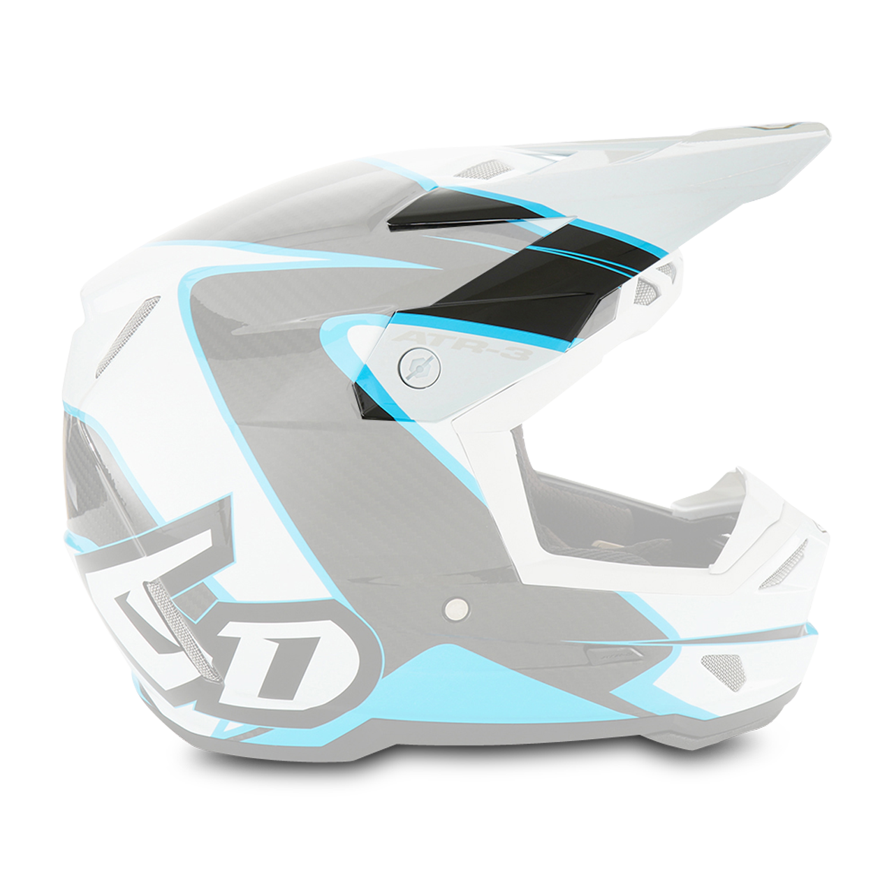 Cozoroc Cască Motocross 6D ATR-3 Wave