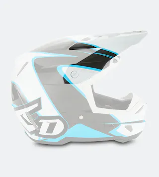 Pala de Capacete MX 6D ATR-3 Wave