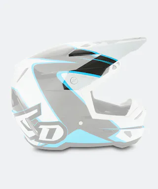 Cozoroc Cască Motocross 6D ATR-3 Wave