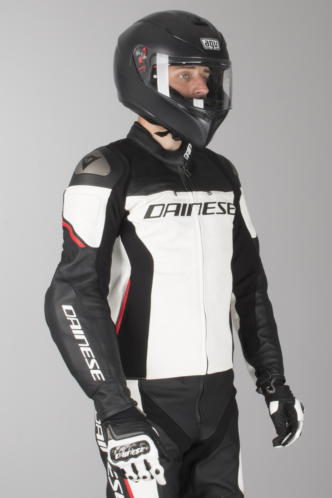 Chaqueta de cuero Dainese Racing 3