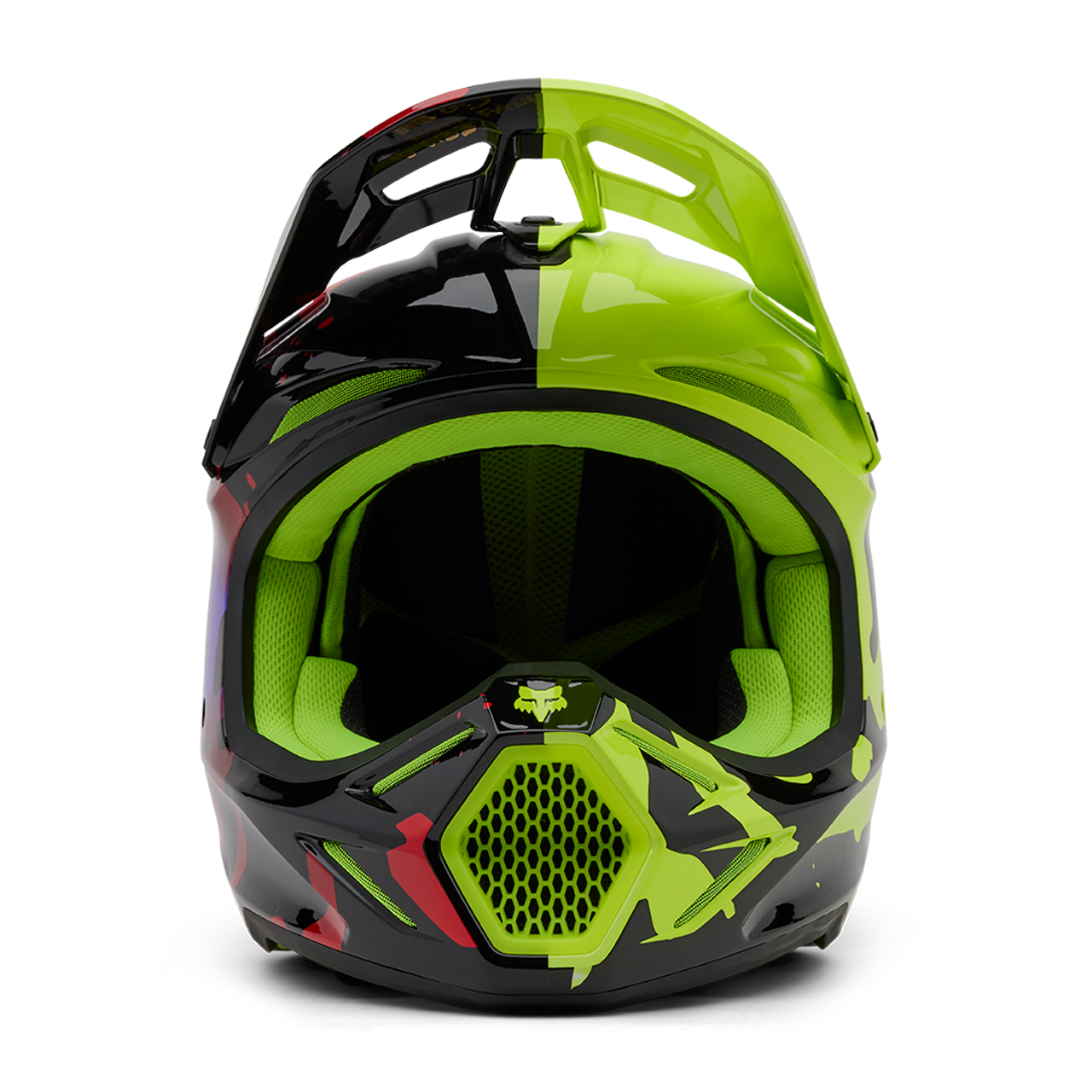 FOX V3 Throttle MX Helmet