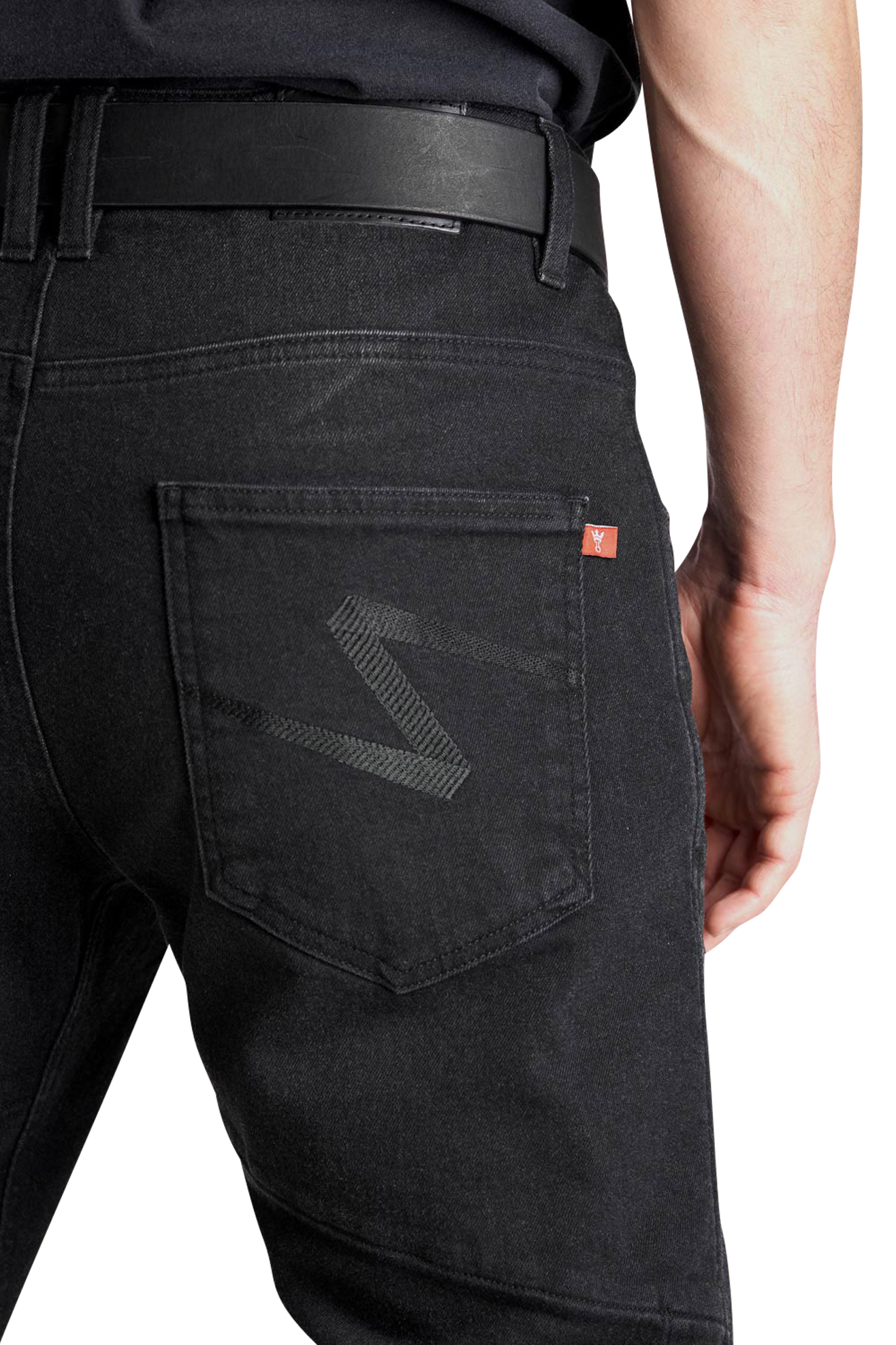 Pando Moto BOSS Dyn 01 Slim-Fit Motorcycle Jeans