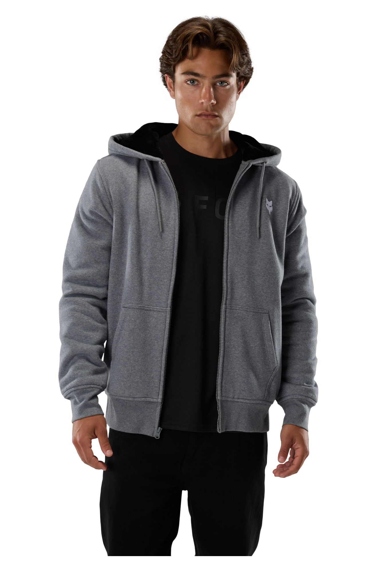 Hoodie met Rits FOX Head Sasquatch