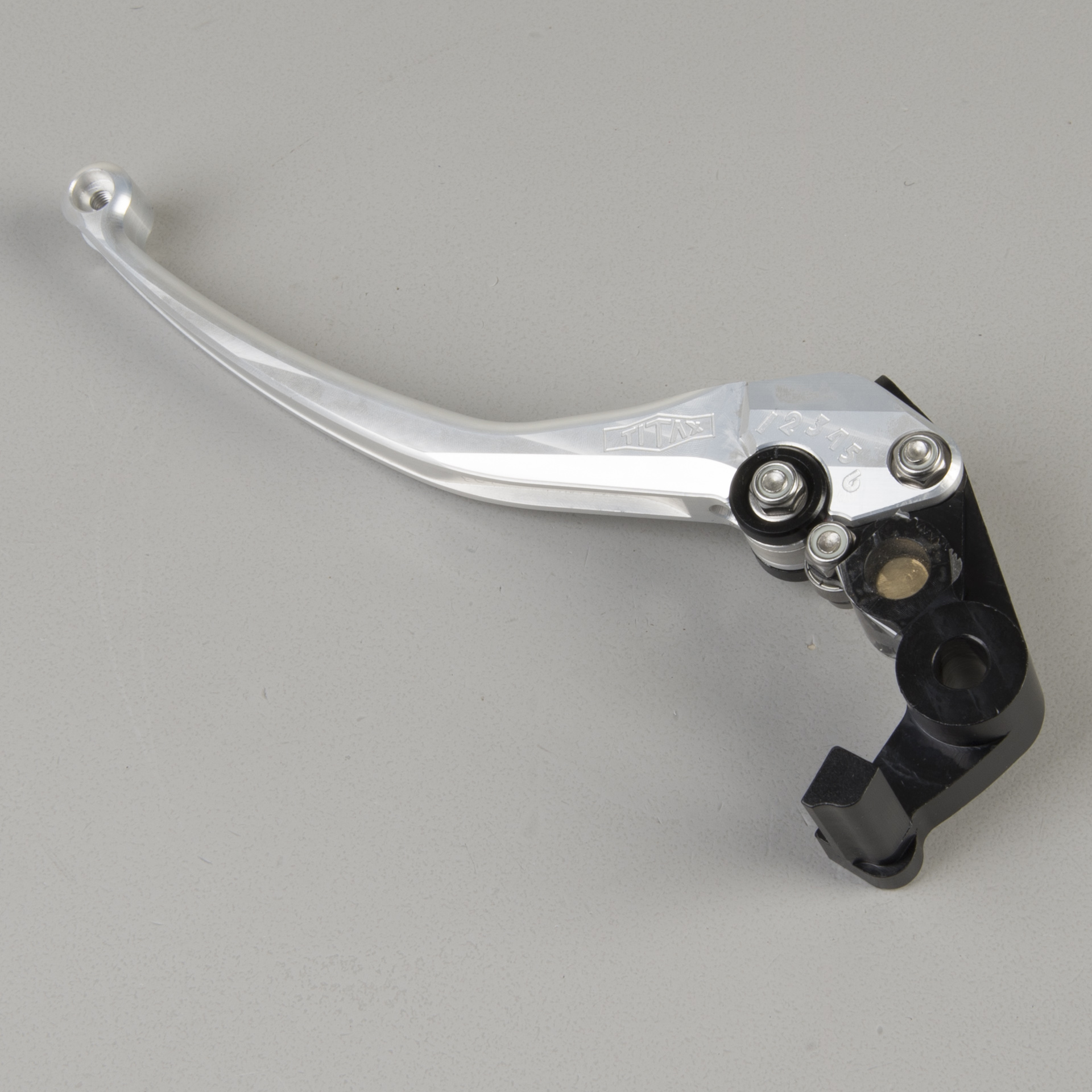 Titax EVO Brake Lever Long Silver-Black